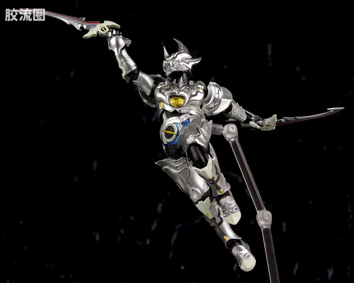 SHF 真骨雕 牙狼系列 银牙骑士 绝狼 - 图片
