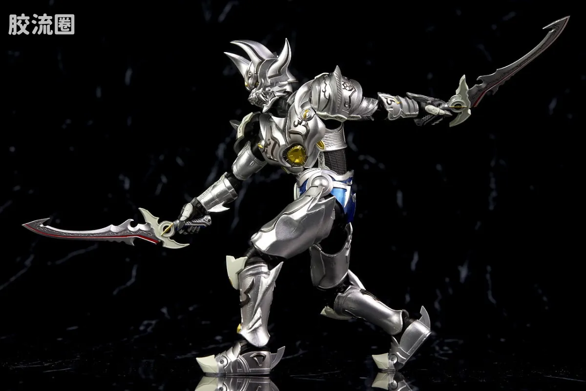 SHF 真骨雕 牙狼系列 银牙骑士 绝狼 - 图片