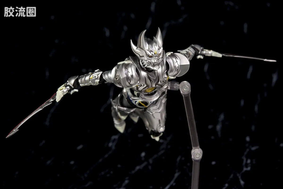 SHF 真骨雕 牙狼系列 银牙骑士 绝狼 - 图片