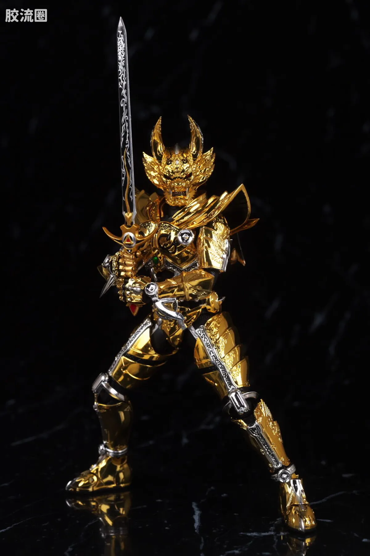 SHF 真骨雕 牙狼系列 黄金骑士牙狼 (冴岛大河) - 图片