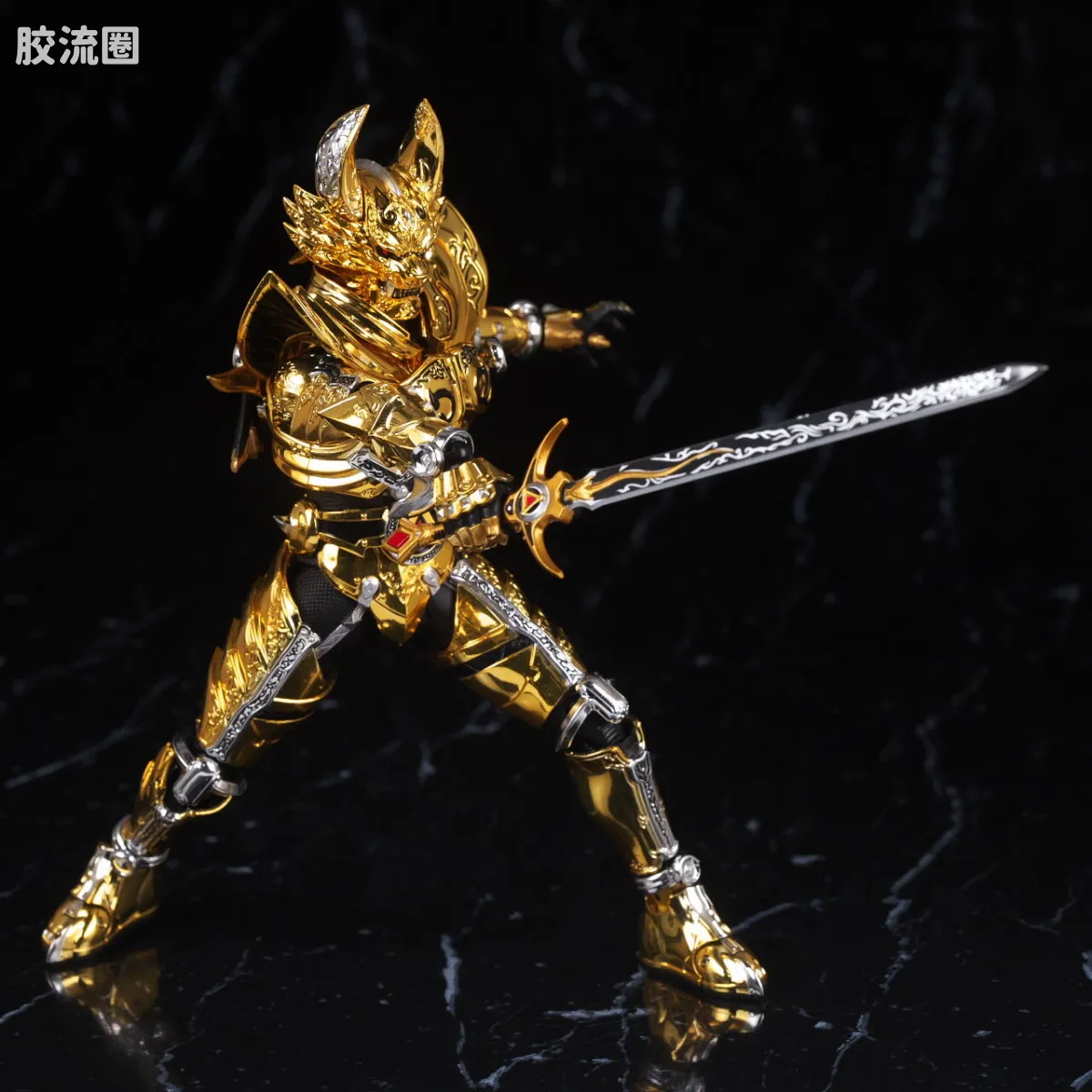 SHF 真骨雕 牙狼系列 黄金骑士牙狼 (冴岛大河) - 图片
