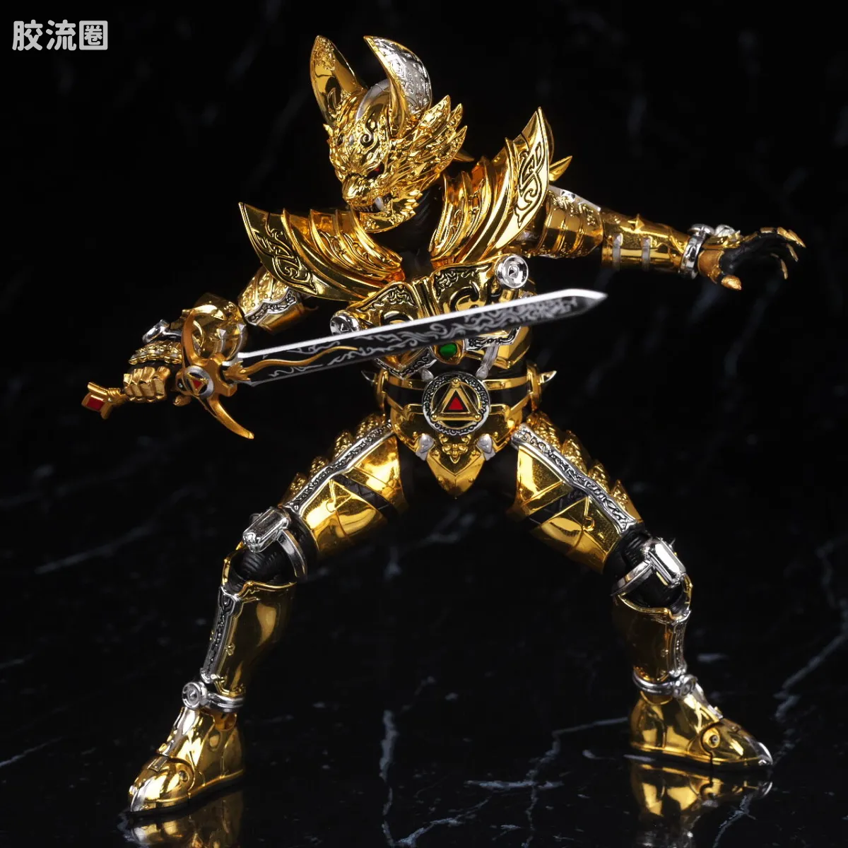 SHF 真骨雕 牙狼系列 黄金骑士牙狼 (冴岛大河) - 图片