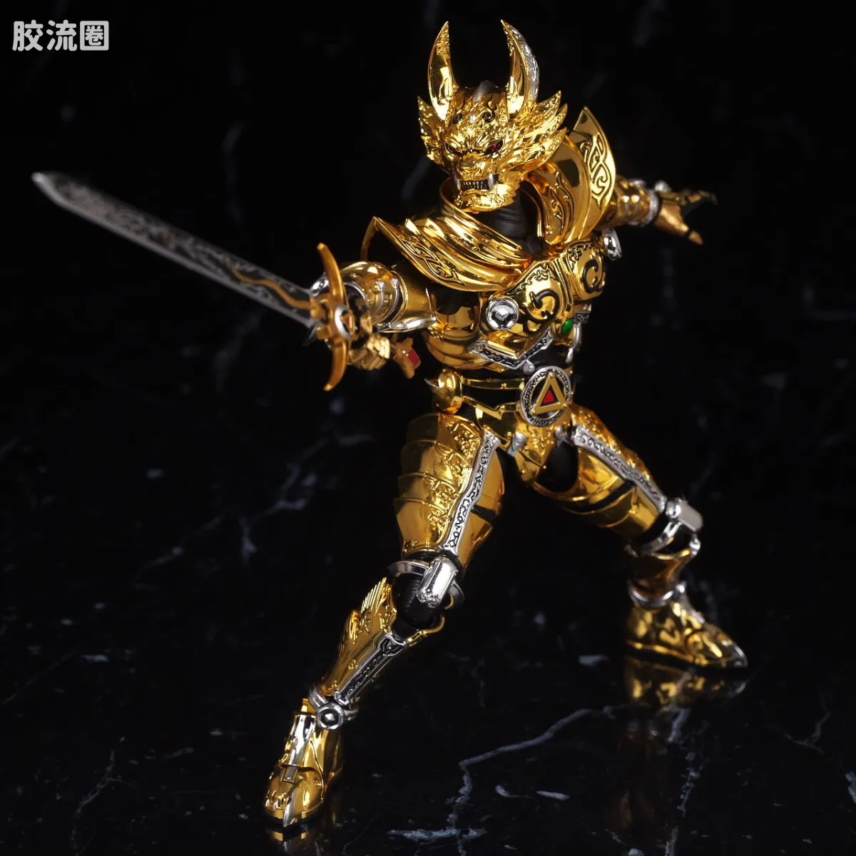SHF 真骨雕 牙狼系列 黄金骑士牙狼 (冴岛大河) - 图片