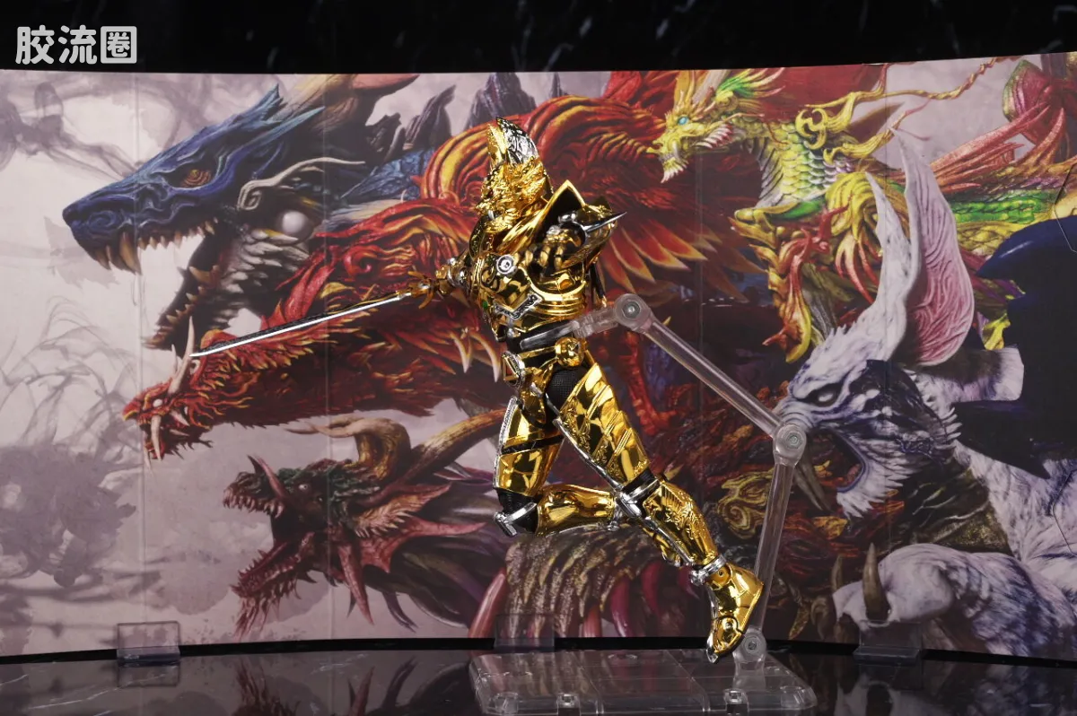 SHF 真骨雕 牙狼系列 黄金骑士牙狼 (冴岛大河) - 图片