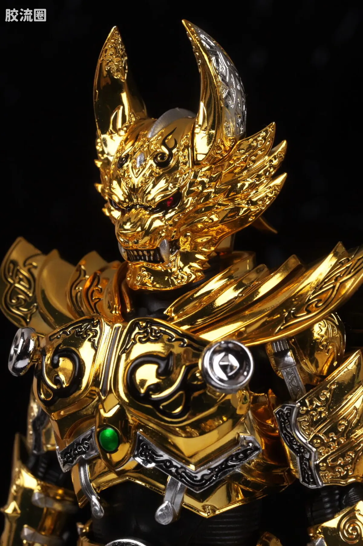 SHF 真骨雕 牙狼系列 黄金骑士牙狼 (冴岛大河) - 图片