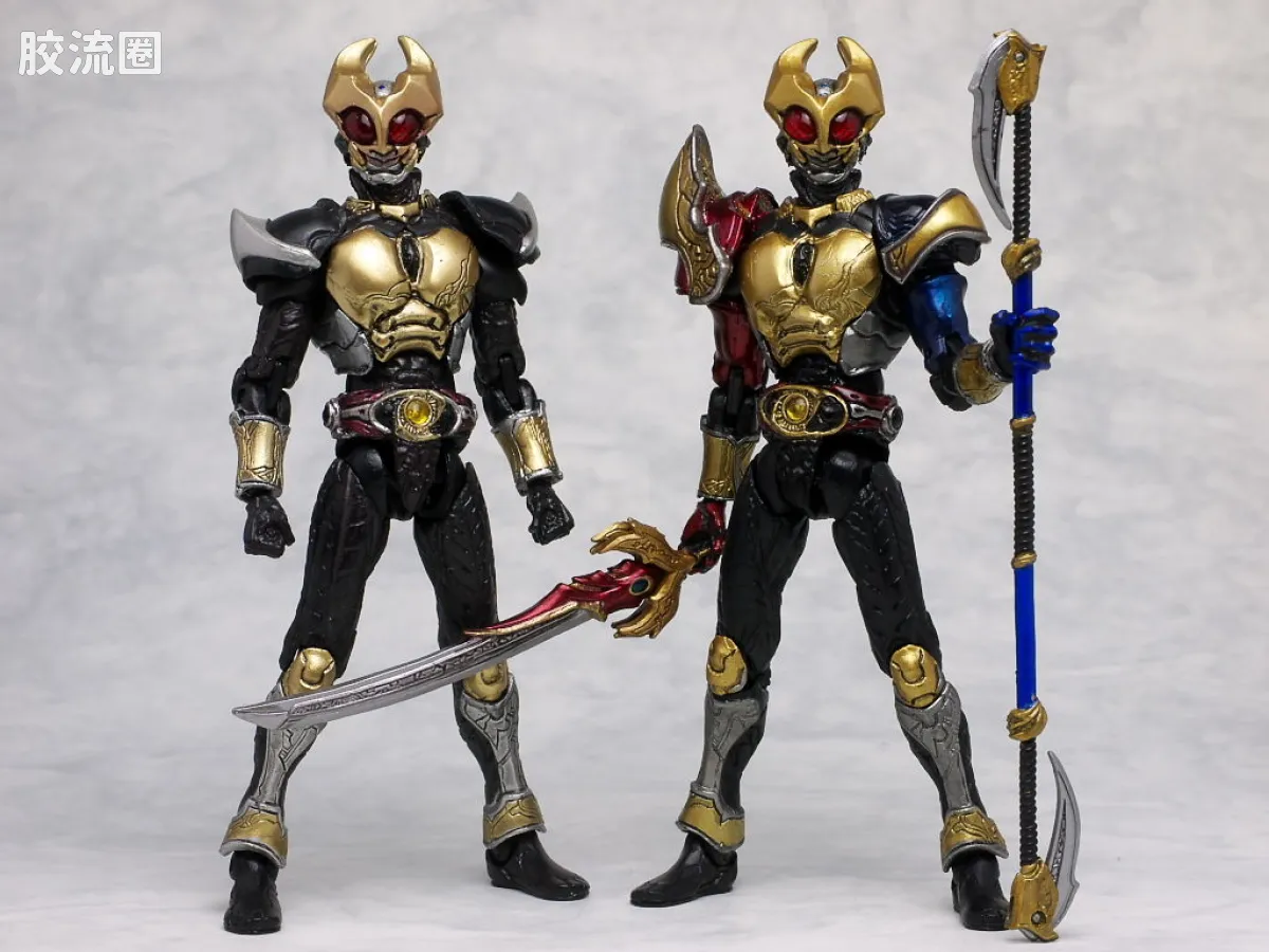 S.I.C.极魂系列可动玩具 普通版 假面骑士 Agito 三重形态 - 图片