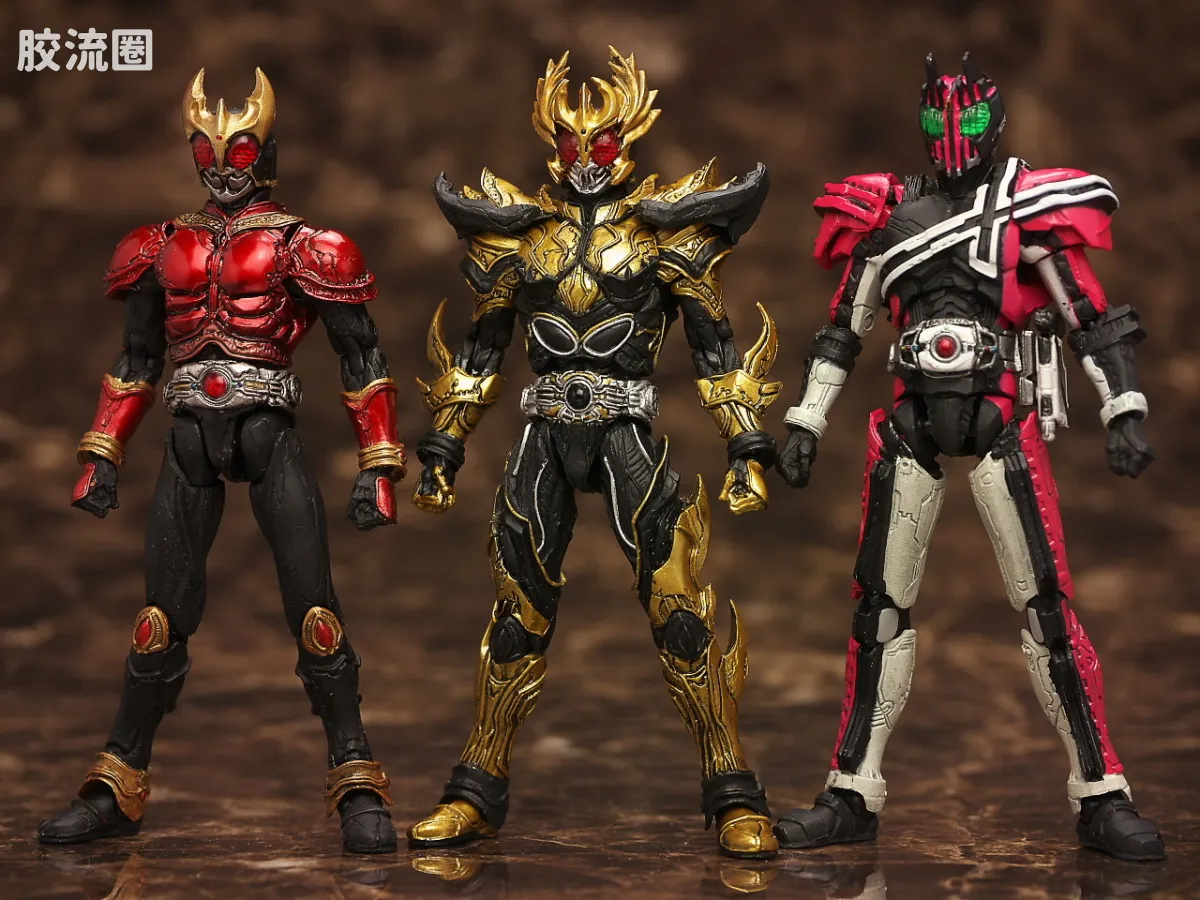S.I.C.极魂系列可动玩具 普通版 假面骑士 KUUGA 升华究极形态 - 图片