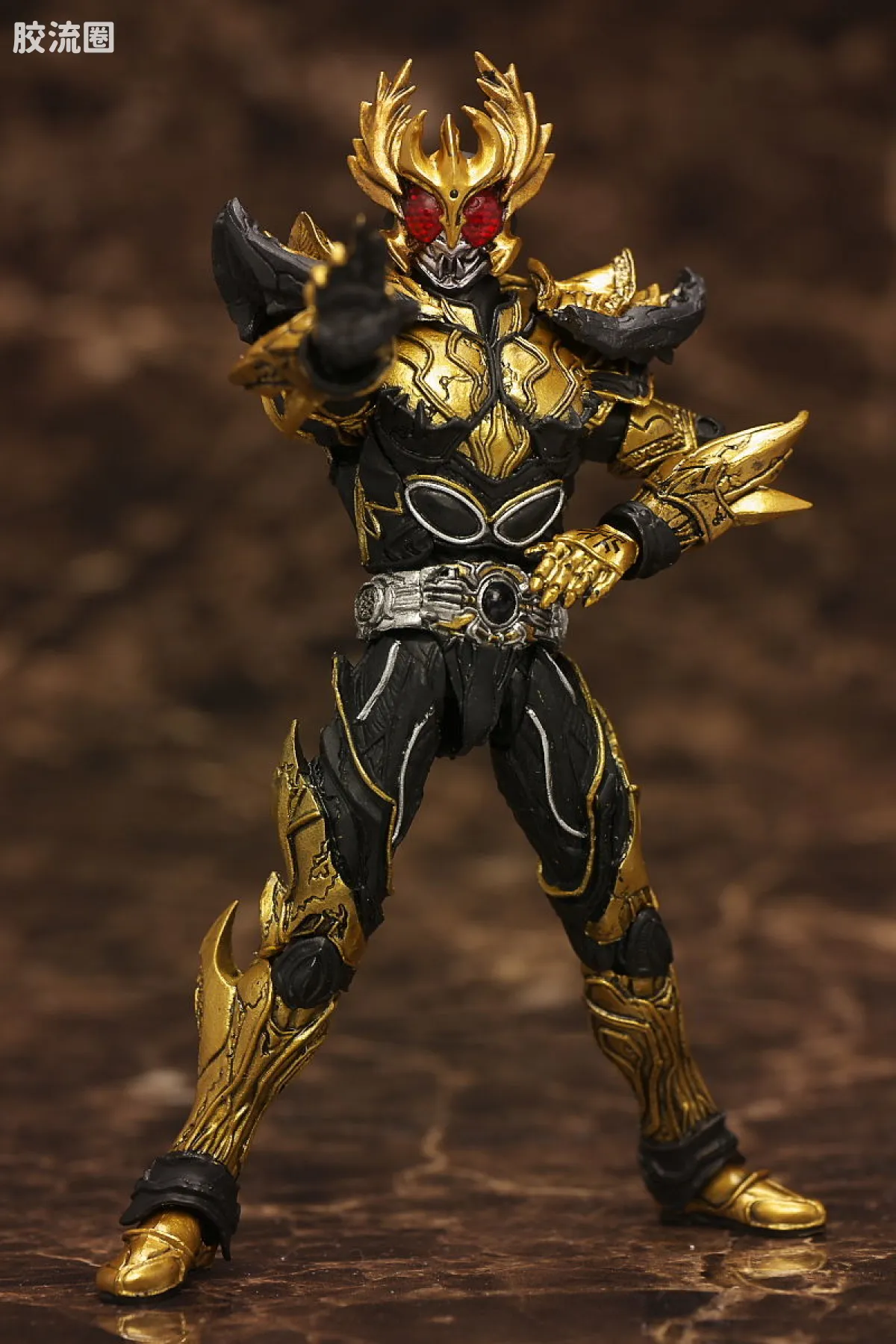 S.I.C.极魂系列可动玩具 普通版 假面骑士 KUUGA 升华究极形态 - 图片