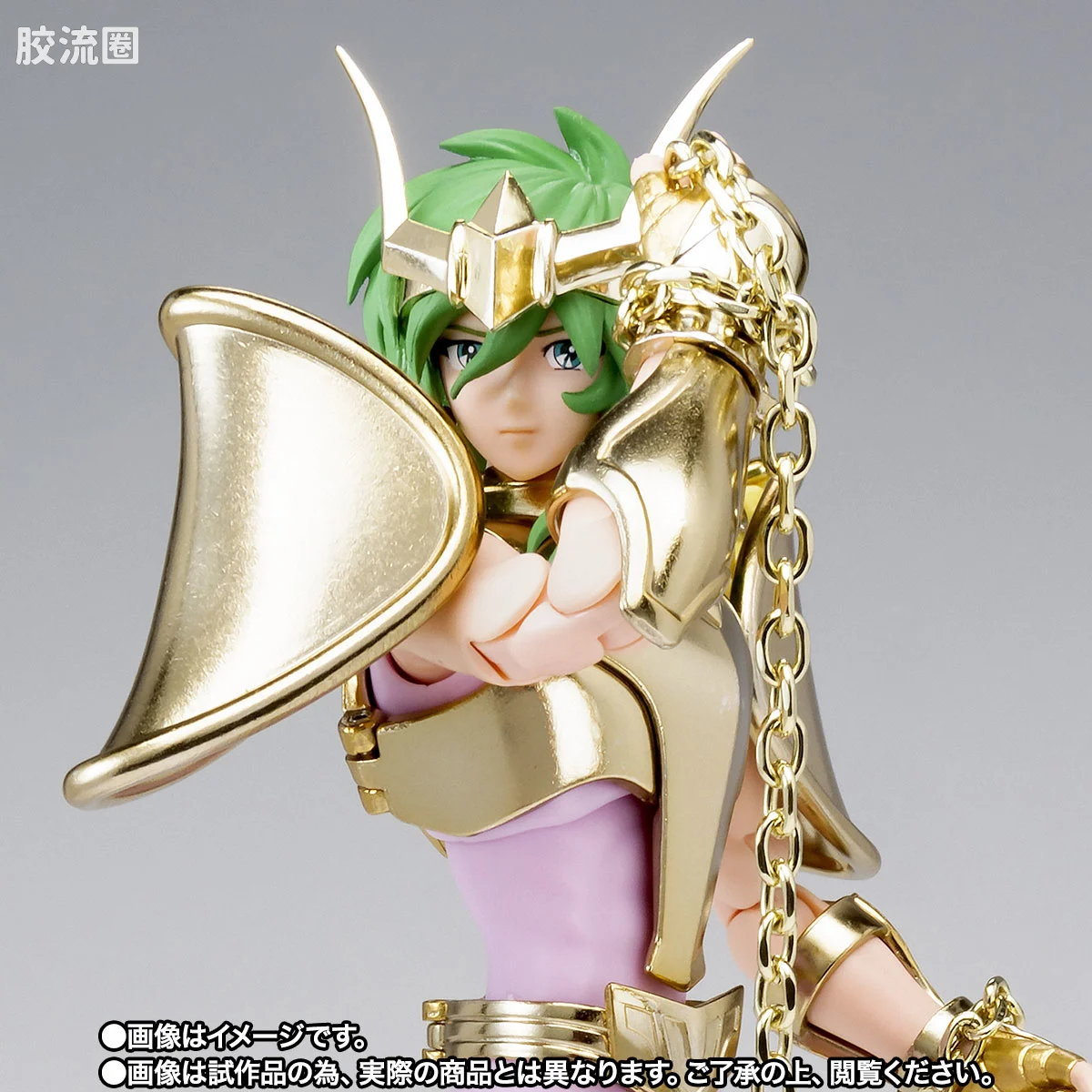 圣斗士圣衣神话 会场限定 EX 仙女座瞬 新生青铜圣衣(金色限定) - 图片
