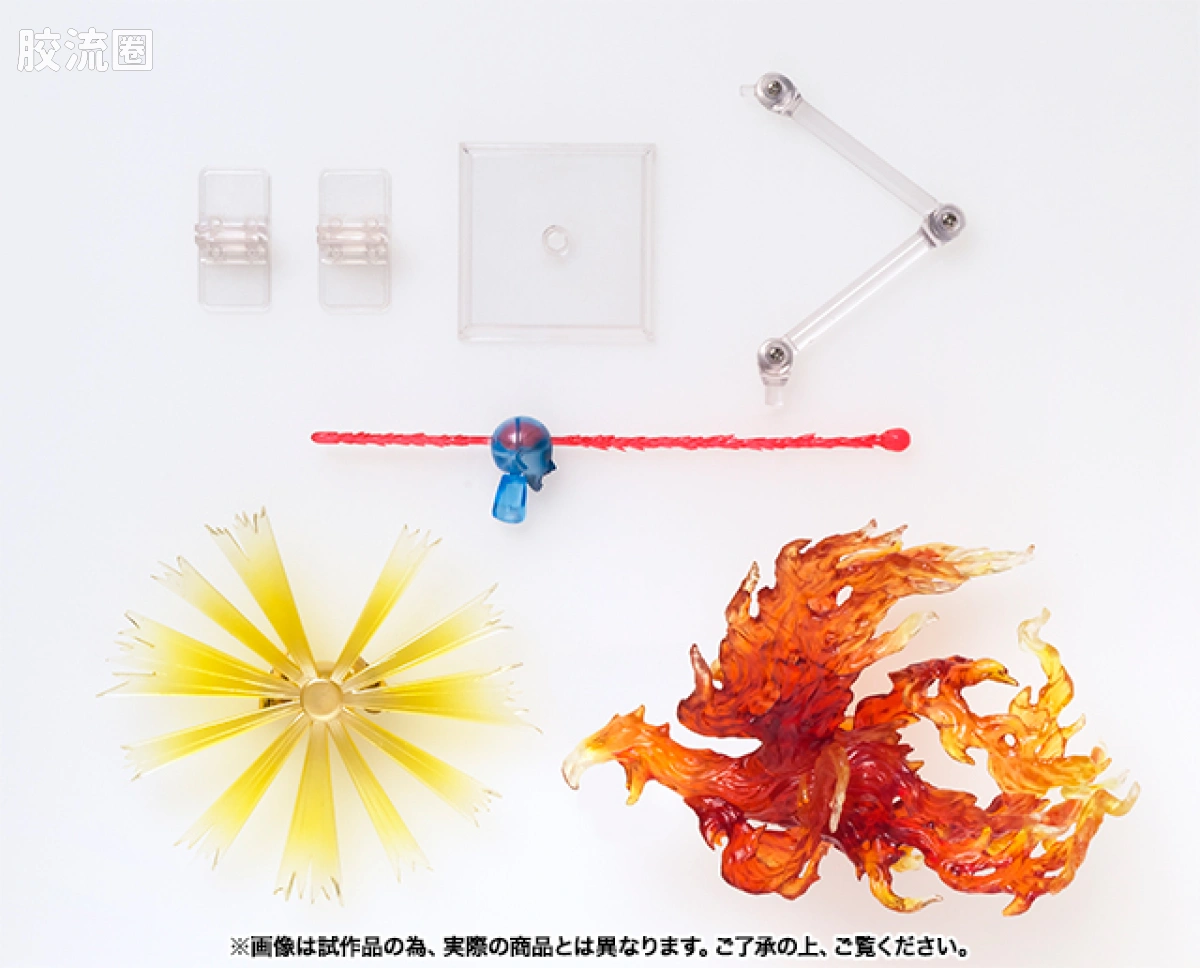 圣斗士圣衣神话 周边品 圣衣神话EX 凤凰座与处女座特效件 - 图片