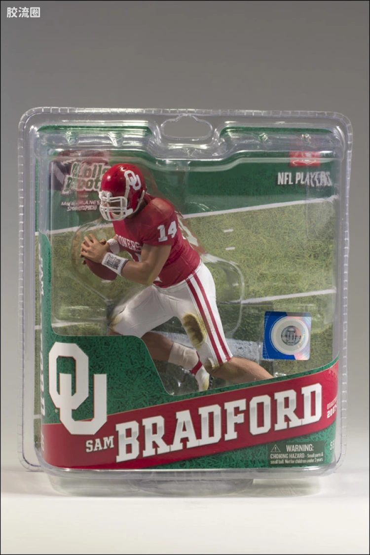 麦克法兰NFL美式足球系列玩具 COLLEGE第4代 SAM BRADFORD