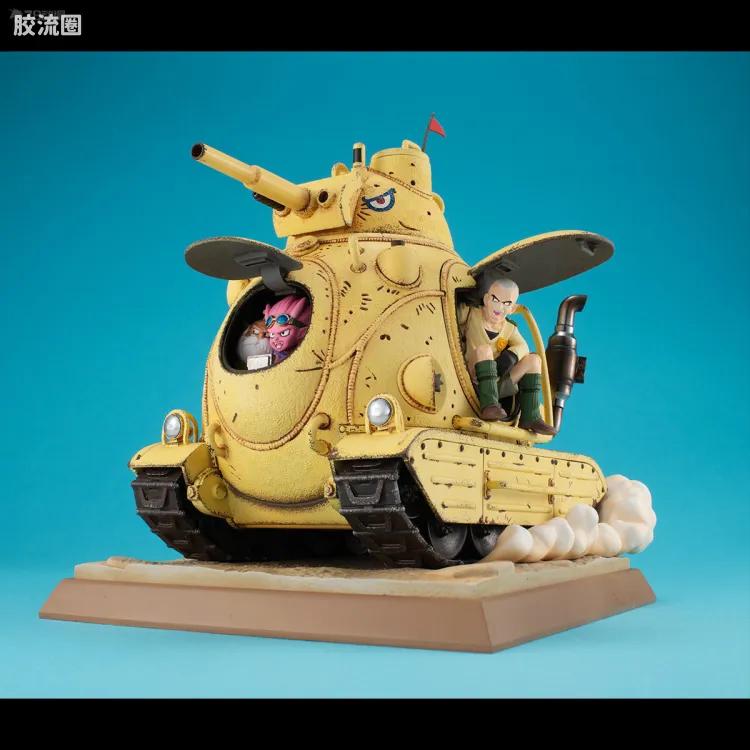 Mega House 手办系列 DESKTOP REAL McCOY SAND LAND国王军坦克队104号车