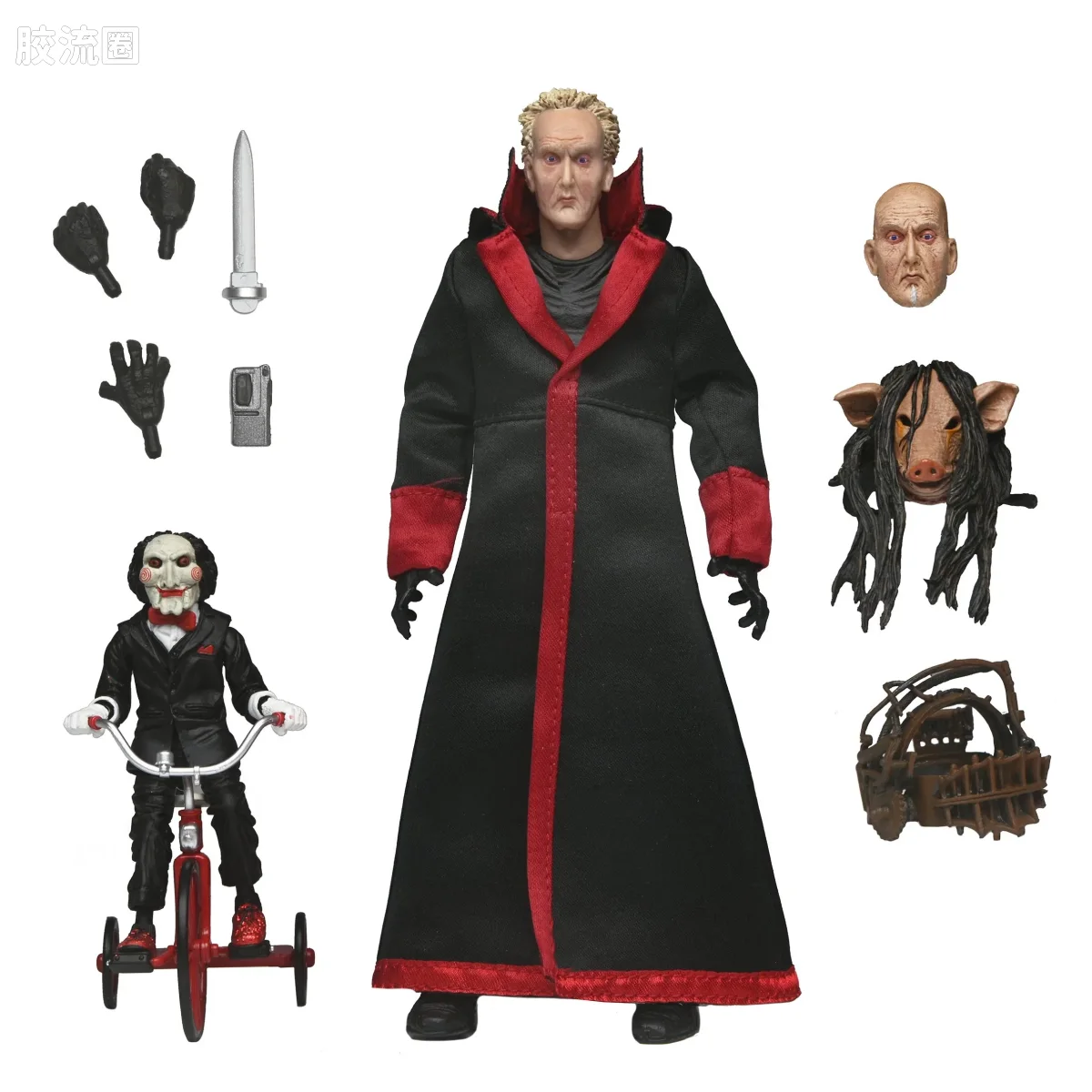NECA 7寸可动人形系列 终极版/豪华版 电锯惊魂 拼图杀手 - 图片