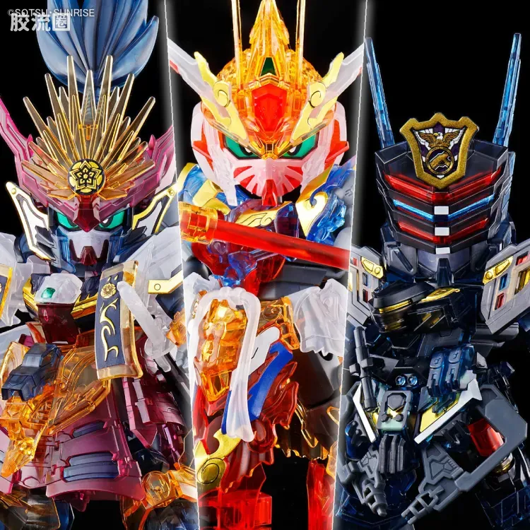 SD高达世界群英集 限定及特别版 彩透套装(悟空&信长&警长) - 图片