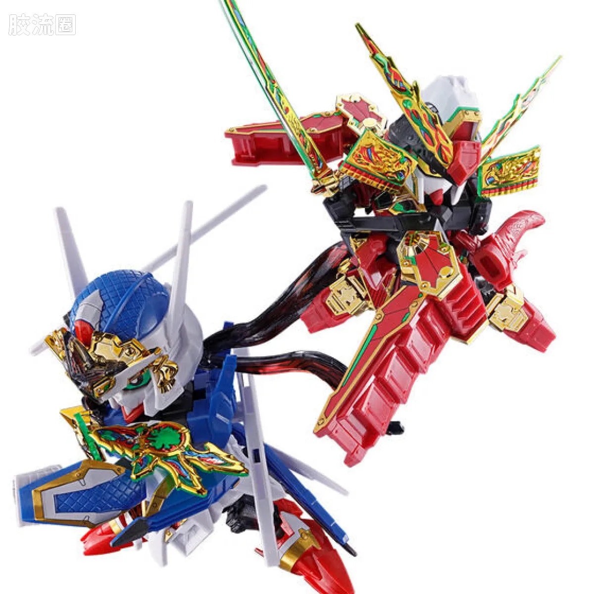 SD高达世界群英集 限定及特别版 复活辉罗钢 DX套装 [特殊涂层版] - 图片