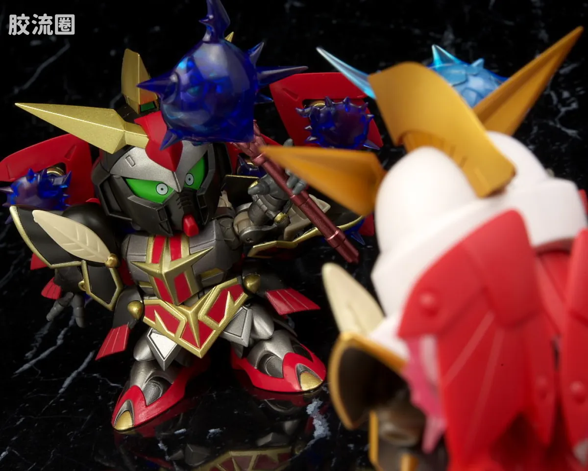 高达SDX成品 限定版 阿尔卡斯骑士团 阴影 吉克吉恩篇Ver. - 图片