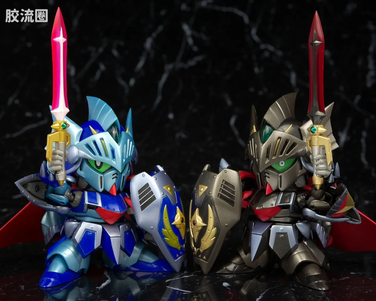 高达SDX成品 限定版 骑士亚历克斯 暗影 吉克吉恩篇Ver. - 图片