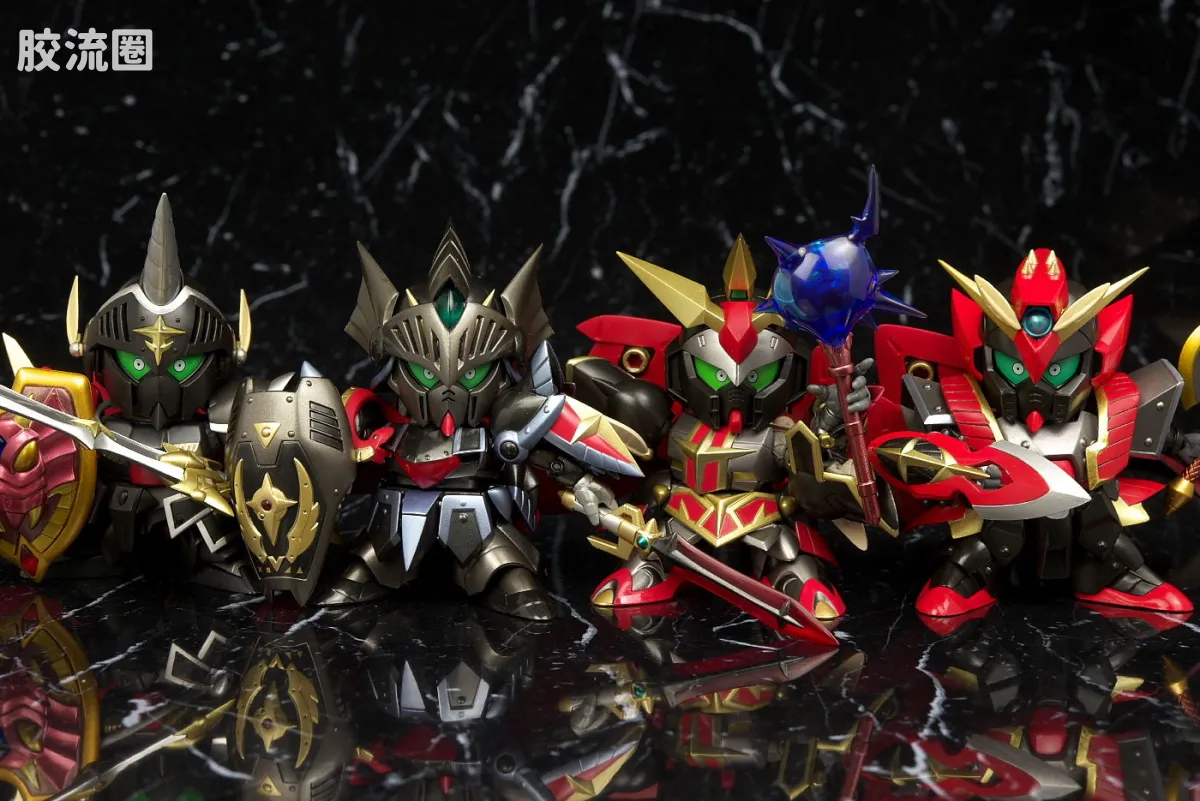 高达SDX成品 限定版 骑士亚历克斯 暗影 吉克吉恩篇Ver. - 图片
