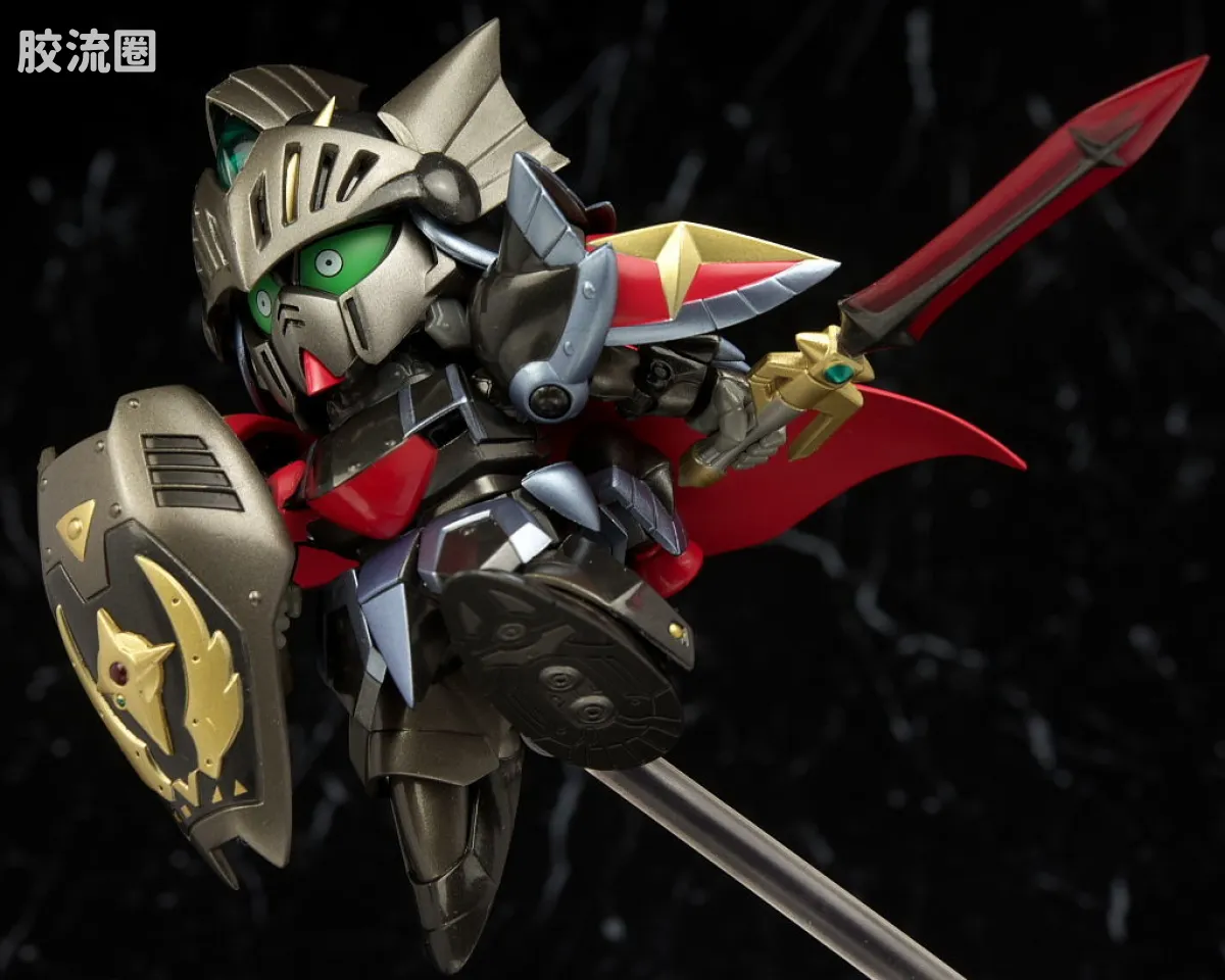 高达SDX成品 限定版 骑士亚历克斯 暗影 吉克吉恩篇Ver. - 图片