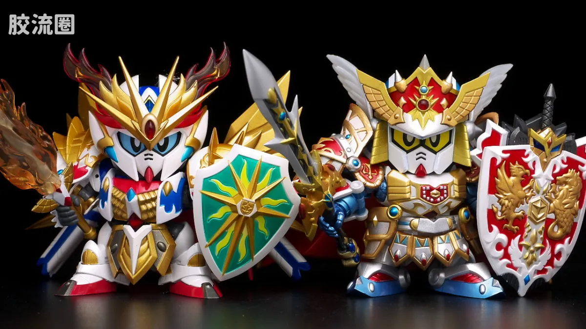 高达SDX成品 限定版 国王高达II世 圆桌的骑士篇Ver. - 图片