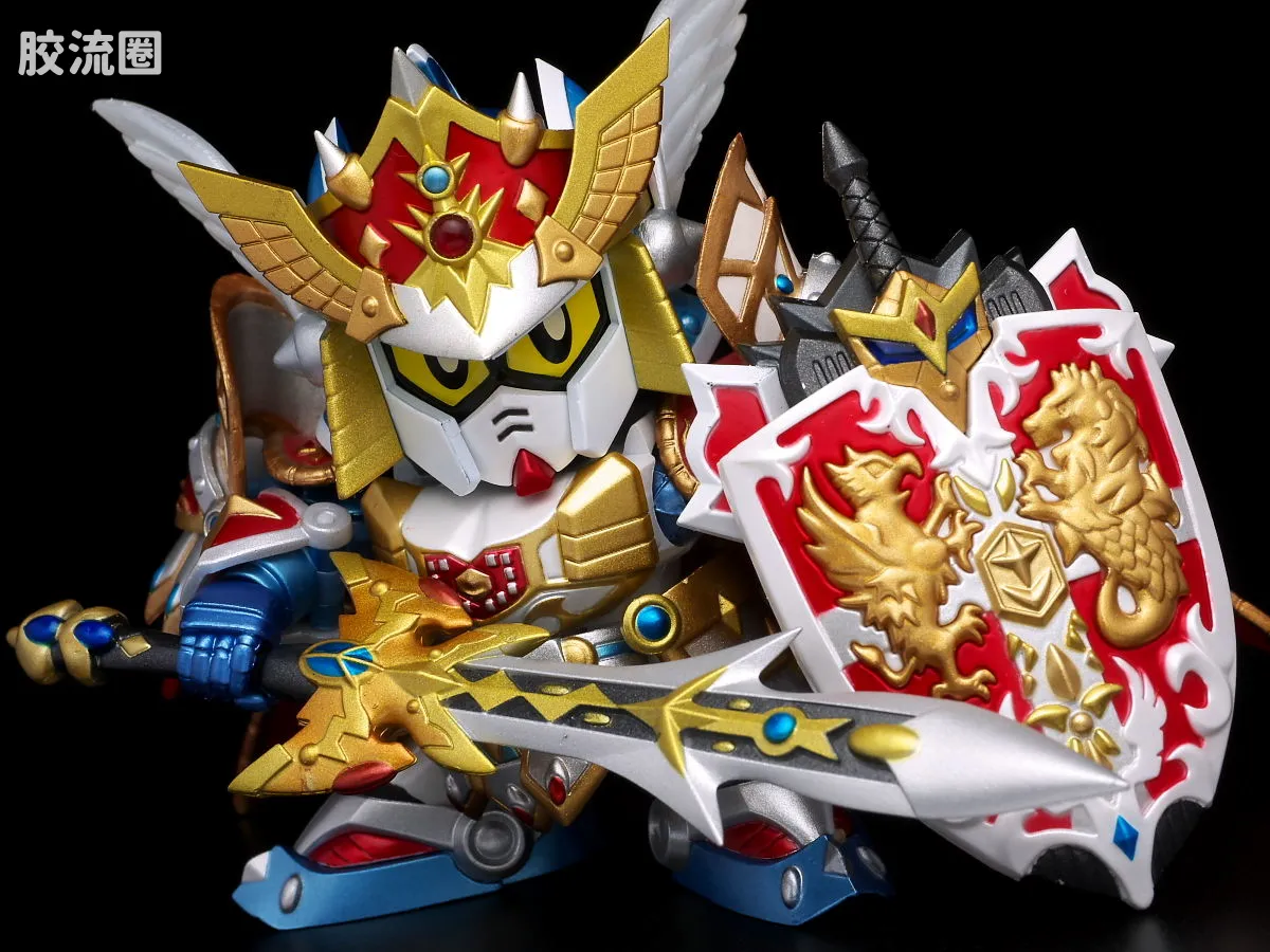 高达SDX成品 限定版 国王高达II世 圆桌的骑士篇Ver. - 图片