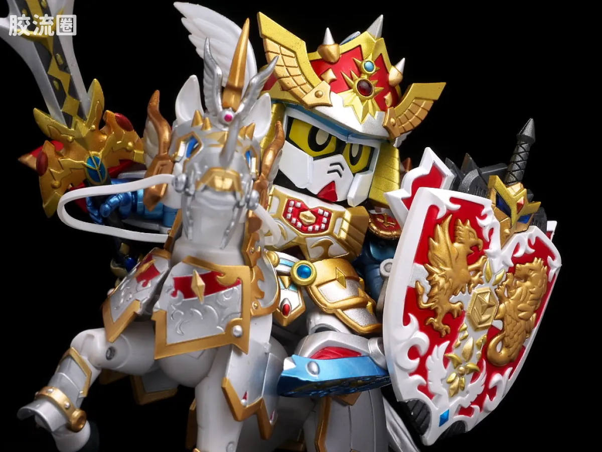高达SDX成品 限定版 国王高达II世 圆桌的骑士篇Ver. - 图片