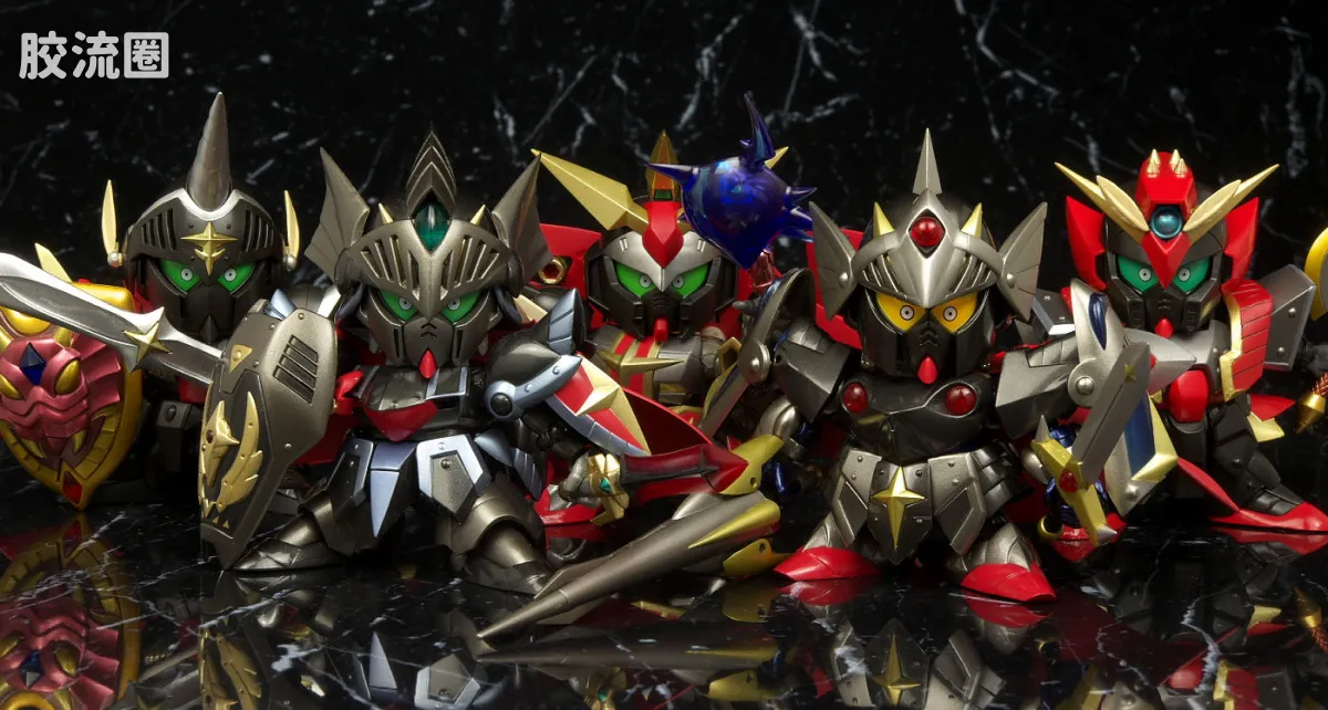 高达SDX成品 限定版 圣骑士 阴影 吉克吉恩篇Ver. - 图片