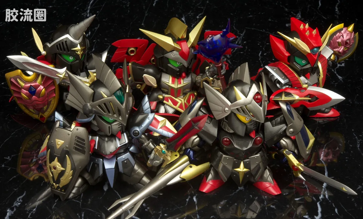 高达SDX成品 限定版 圣骑士 阴影 吉克吉恩篇Ver. - 图片