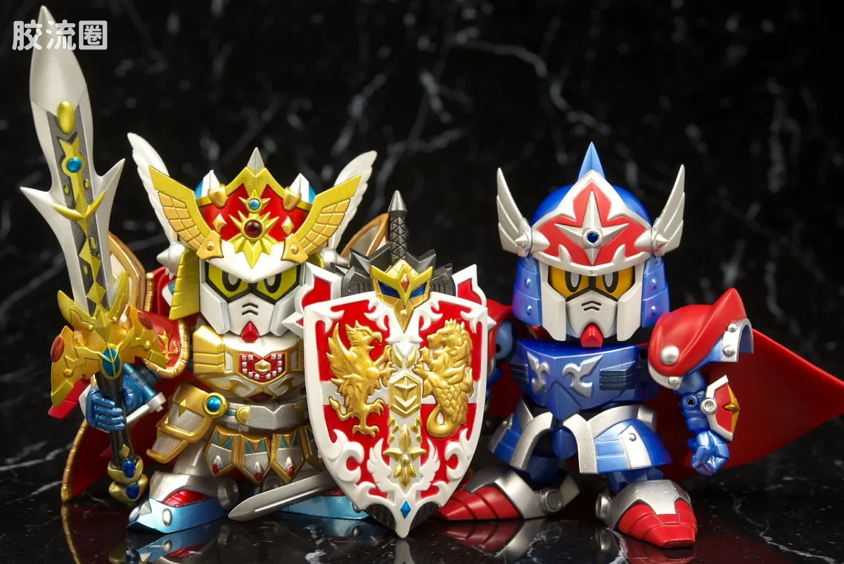 高达SDX成品 限定版 皇骑士高达 圆桌的骑士篇Ver. - 图片