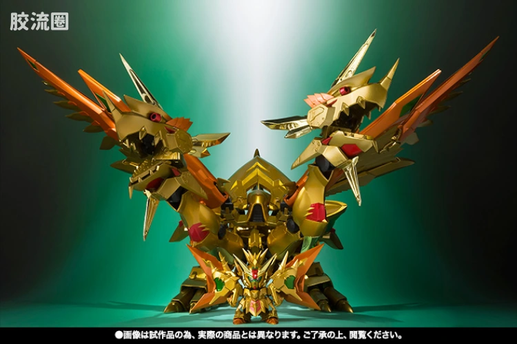 高达SDX成品 限定版 黄金神超级凯撒 - 图片