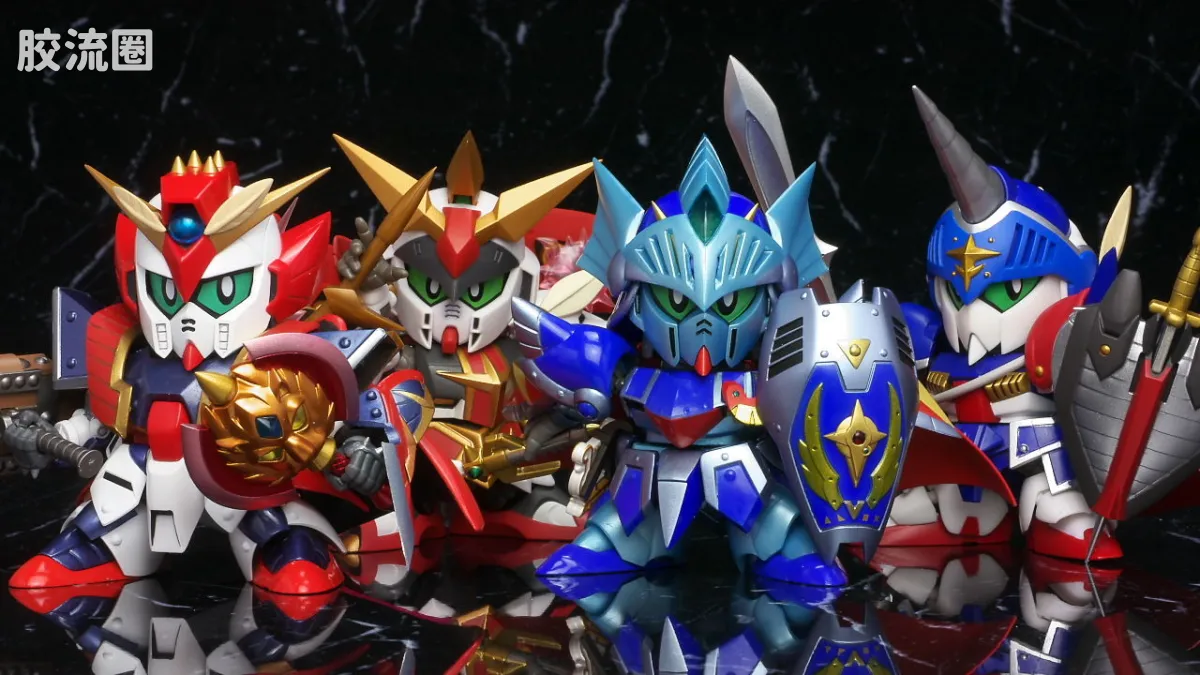 高达SDX成品 限定版 骑士亚历克斯 吉克吉恩篇Ver. - 图片