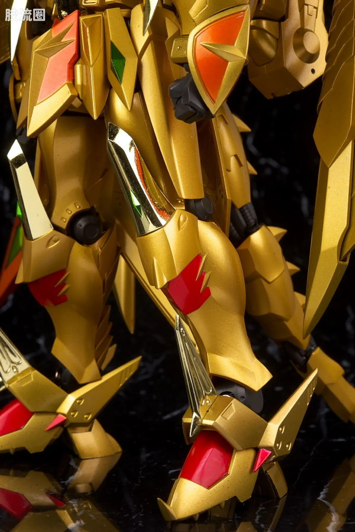 高达SDX成品 限定版 黄金神超级凯撒 - 图片