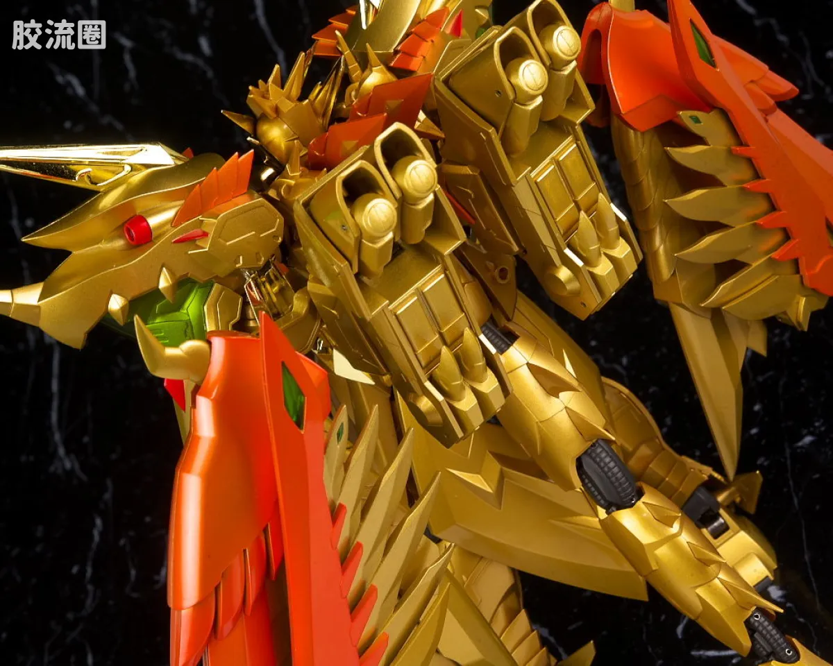 高达SDX成品 限定版 黄金神超级凯撒 - 图片