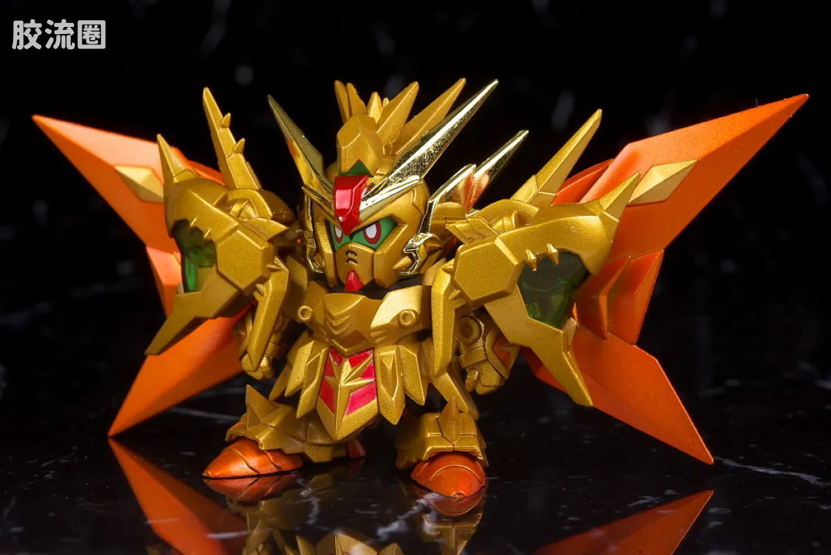 高达SDX成品 限定版 黄金神超级凯撒 - 图片