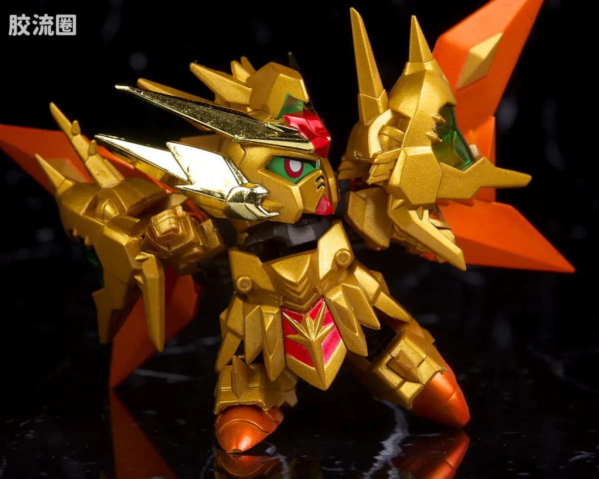 高达SDX成品 限定版 黄金神超级凯撒 - 图片