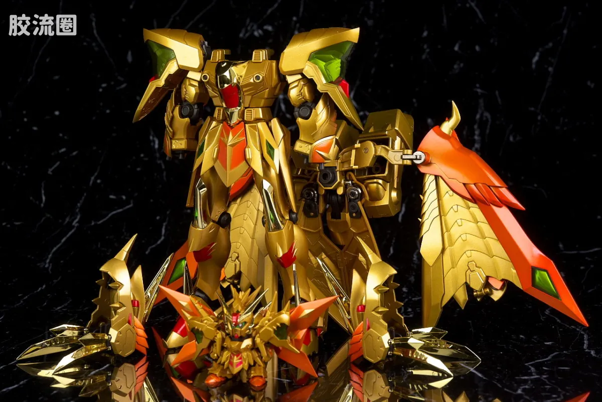 高达SDX成品 限定版 黄金神超级凯撒 - 图片