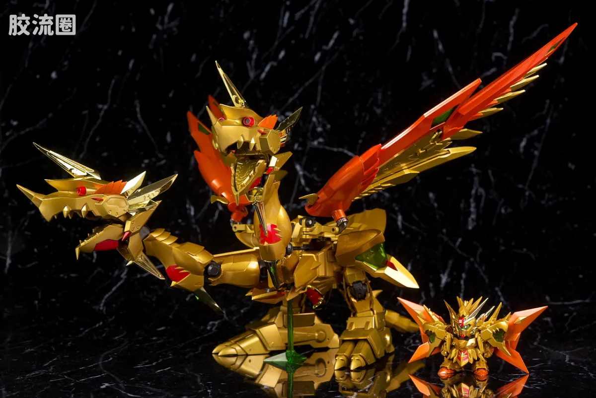 高达SDX成品 限定版 黄金神超级凯撒 - 图片