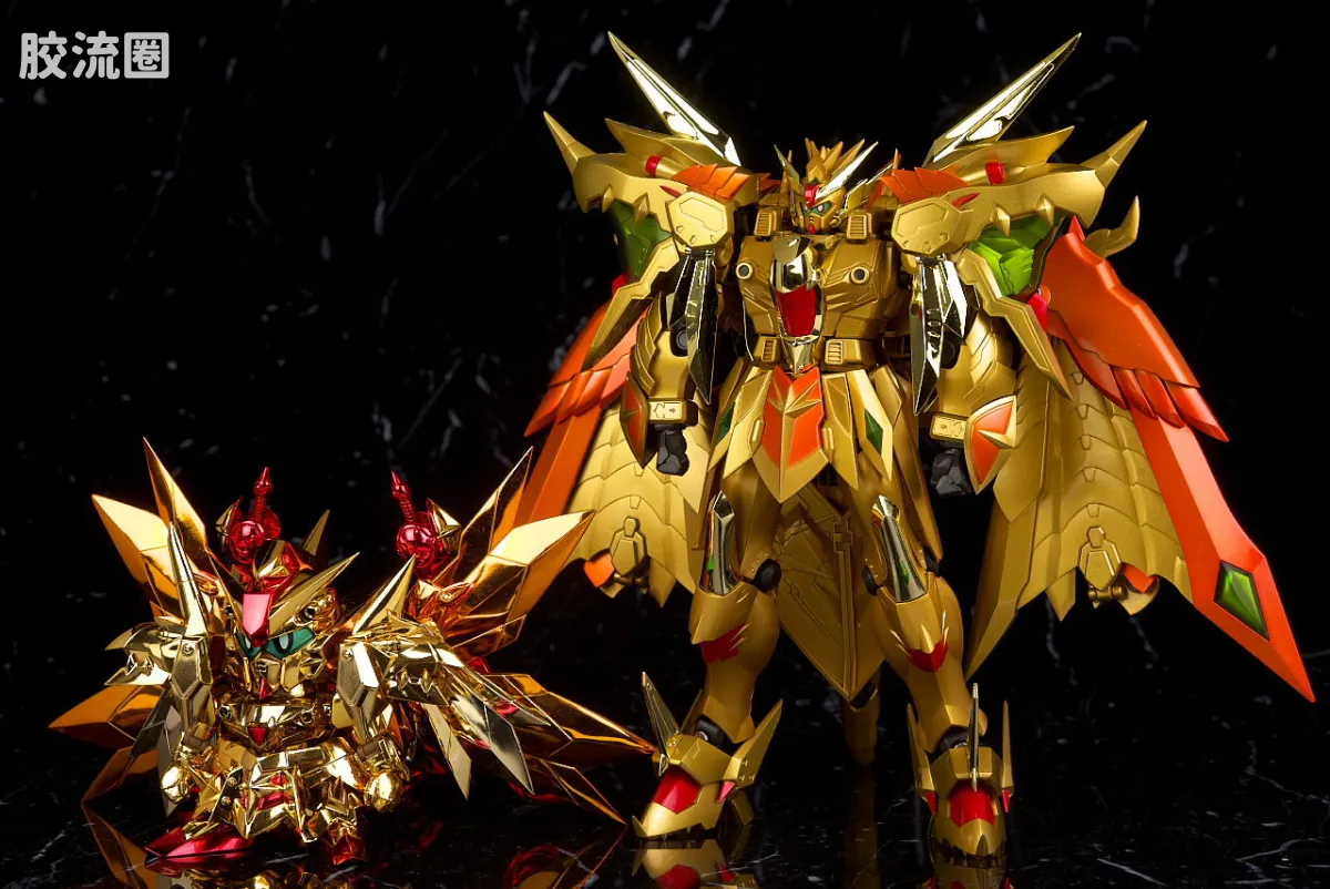 高达SDX成品 限定版 黄金神超级凯撒 - 图片