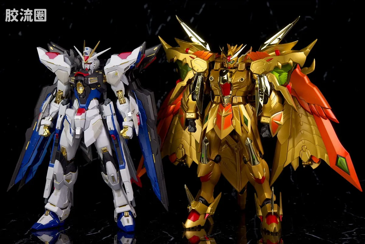 高达SDX成品 限定版 黄金神超级凯撒 - 图片