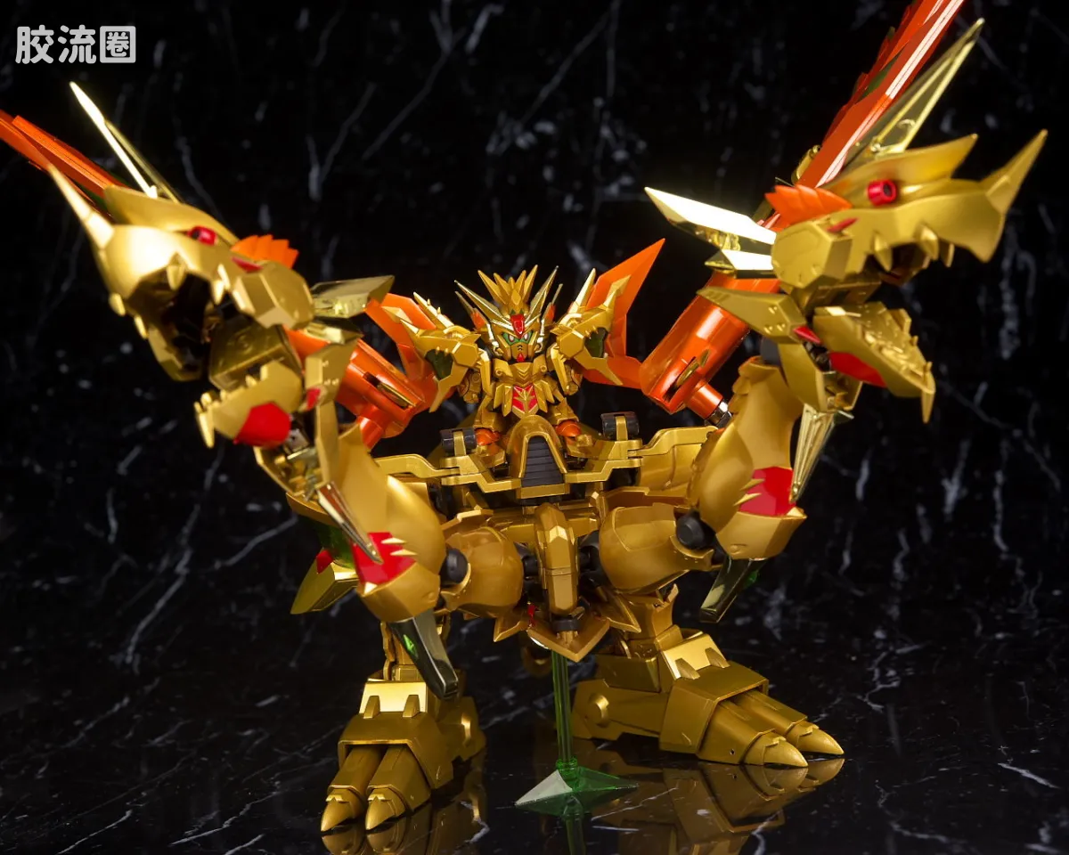 高达SDX成品 限定版 黄金神超级凯撒 - 图片