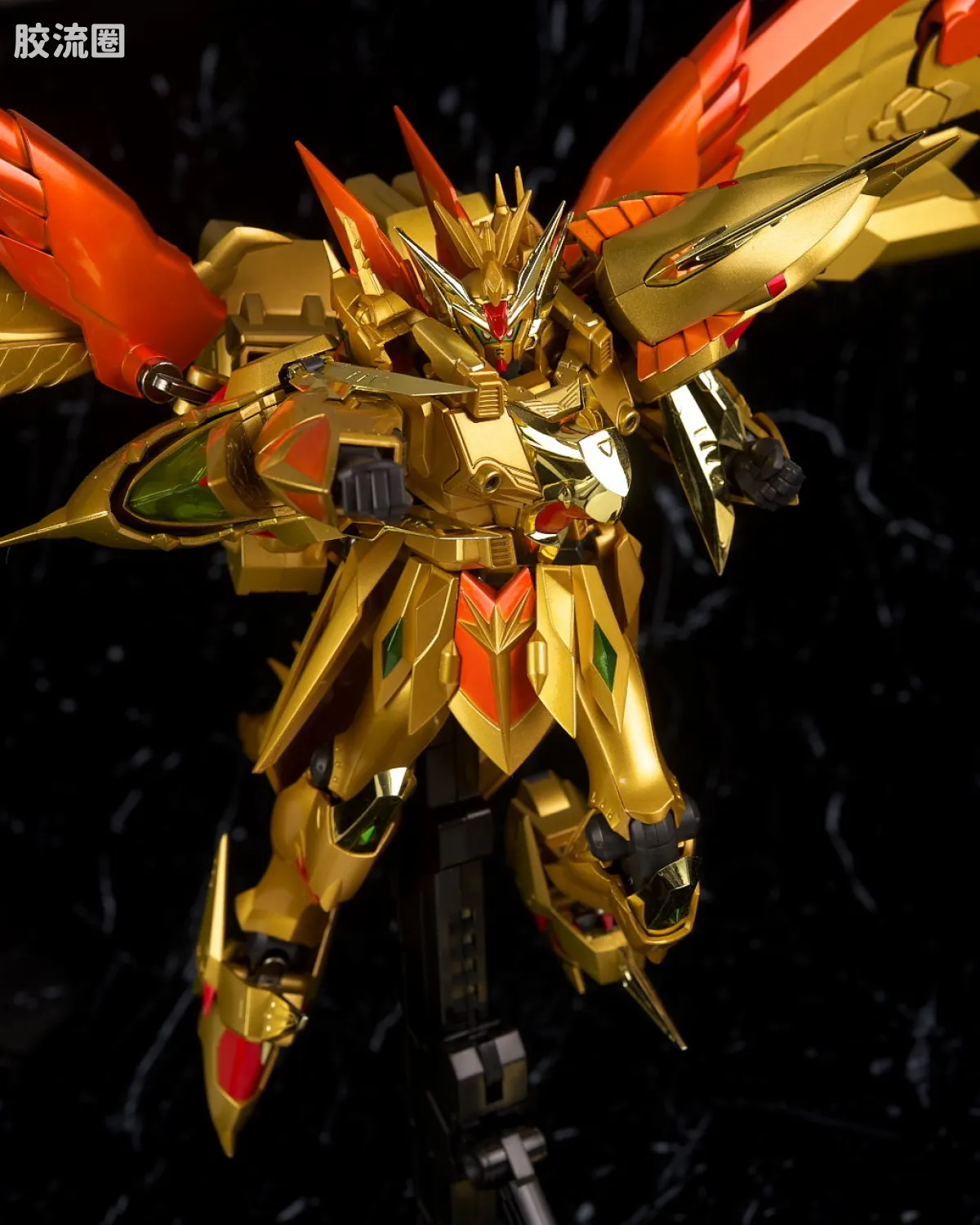 高达SDX成品 限定版 黄金神超级凯撒 - 图片