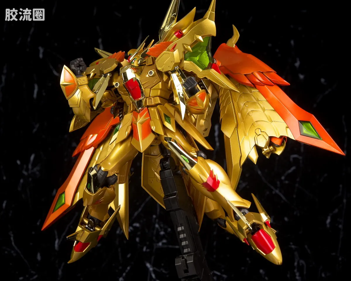 高达SDX成品 限定版 黄金神超级凯撒 - 图片