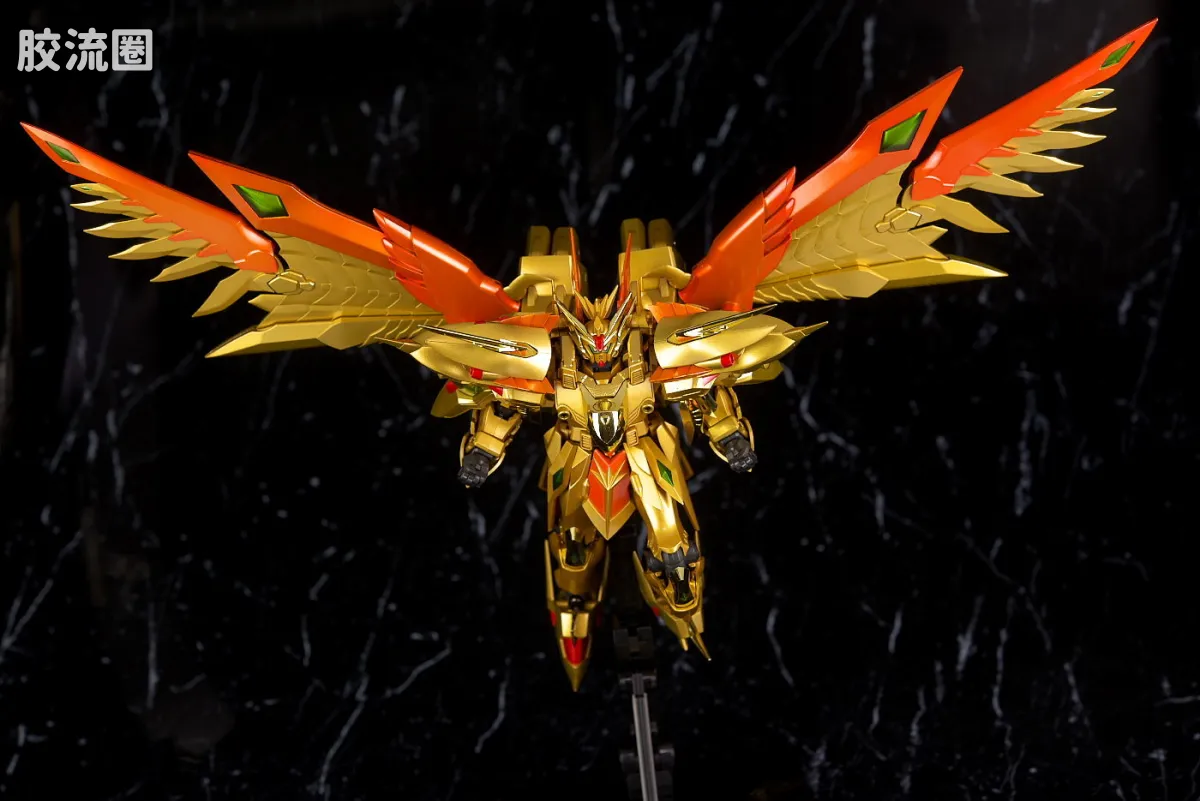 高达SDX成品 限定版 黄金神超级凯撒 - 图片
