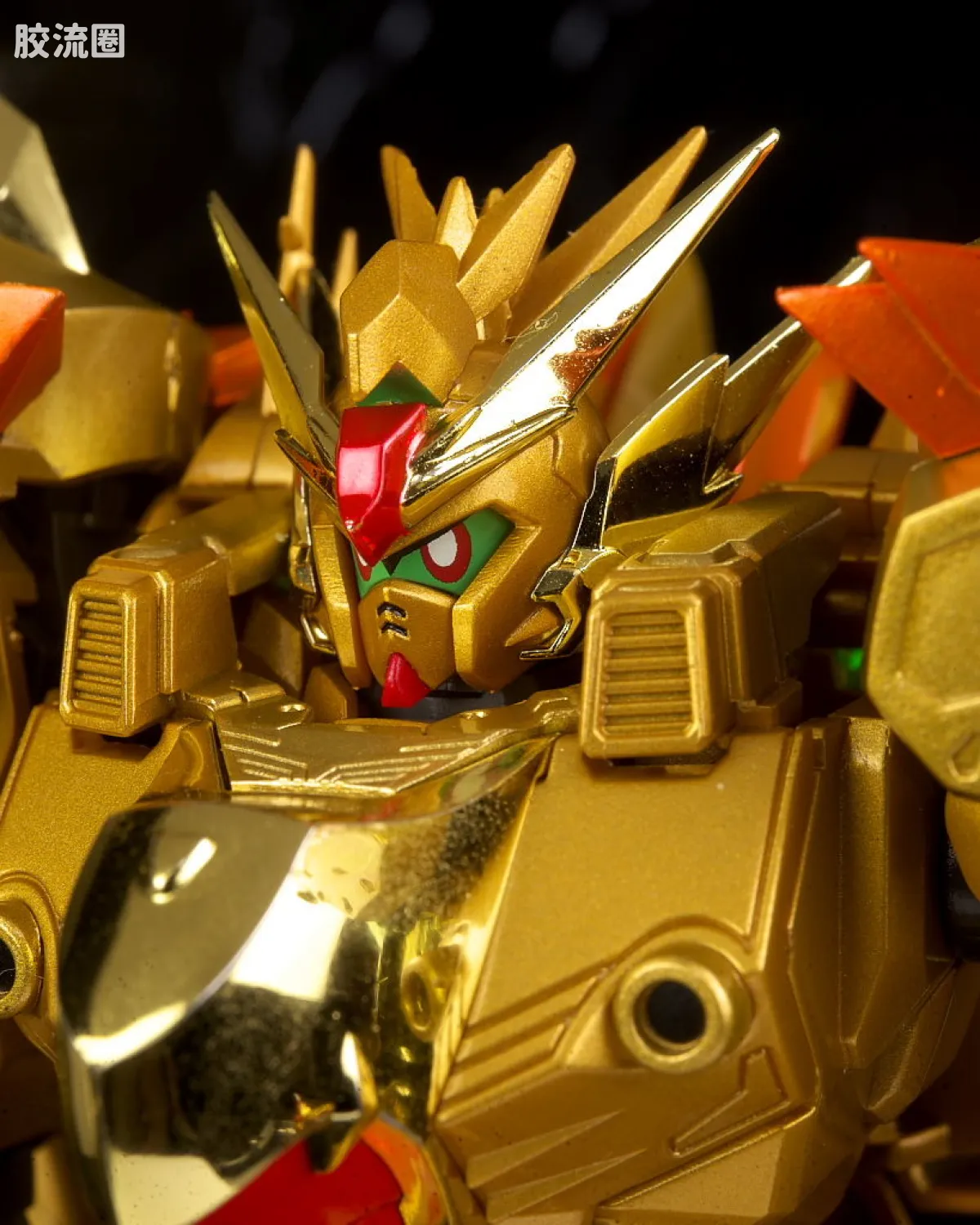 高达SDX成品 限定版 黄金神超级凯撒 - 图片