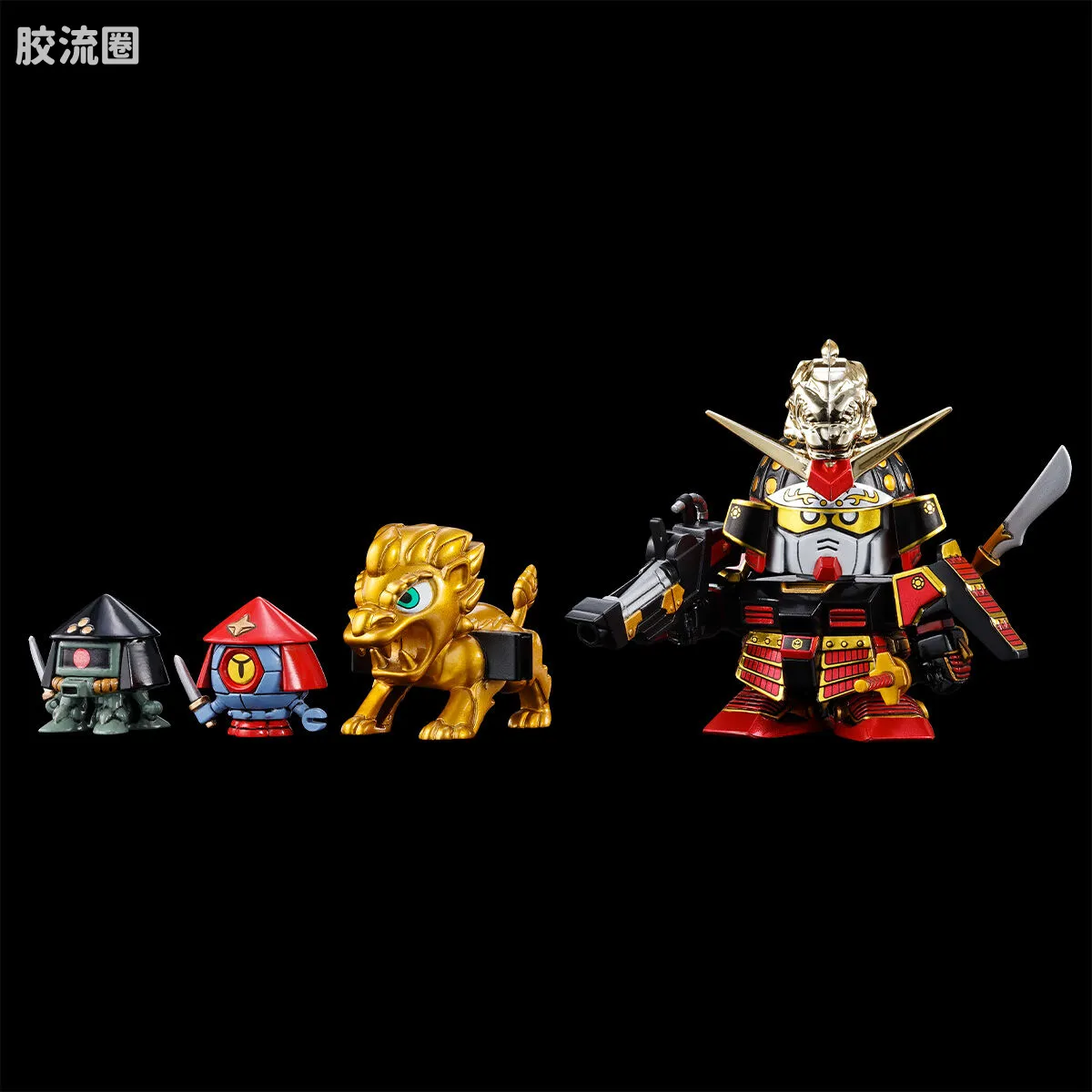 SD高达BB战士 限定及特别版 SD高达 BB战士 武者七人众套装 - 图片