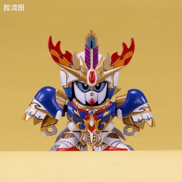 SD高达CHIBI战士系列拼装模型 普通版 02 灼热骑士高达F91 Jr. - 图片