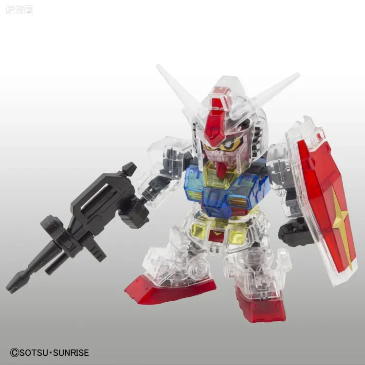 SDCS系列 限定版 RX-78-2 高达 彩色透明版 - 图片
