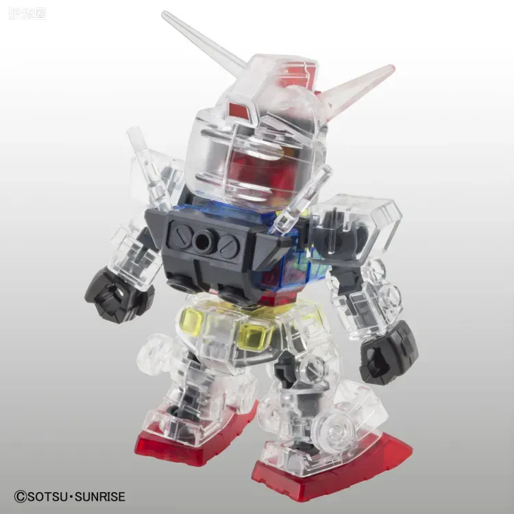 SDCS系列 限定版 RX-78-2 高达 彩色透明版 - 图片