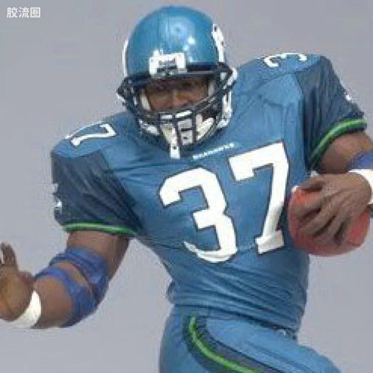 麦克法兰NFL美式足球系列玩具 第14代 SHAUN ALEXANDER 2