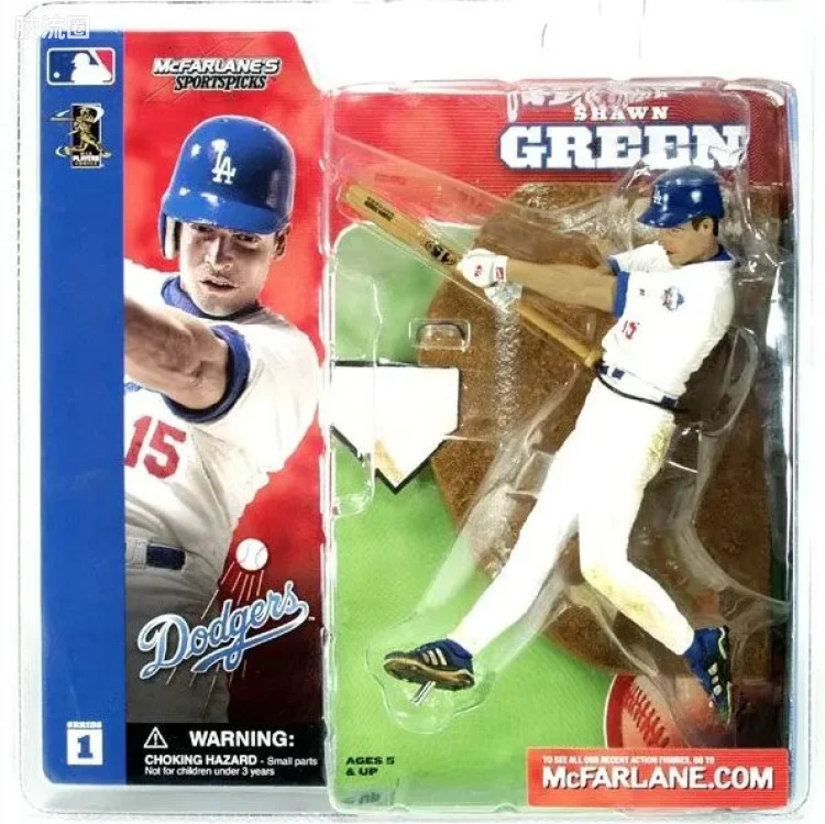 麦克法兰MLB棒球系列玩具 第1代 SHAWN GREEN
